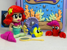 Mermaid Book playset - 3D printed