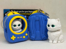 3D Kitty In a Backpack Keychain