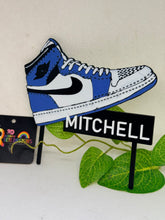 Sneaker cake topper