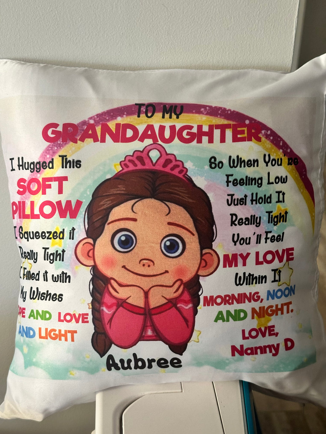Granddaughter/Grandson cushions