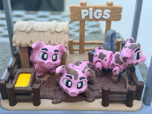 Muddy pigs playset