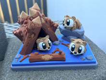 Beaver woodland playset