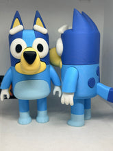 3D chunkable Bluey and Bingo