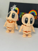 Mini skeleton figurine 3D Printed
