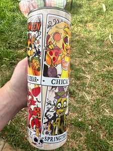 Five nights at freddys 20oz tumbler