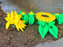 3D Sunflower Dragon