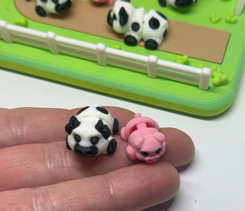Mini 3D farm set