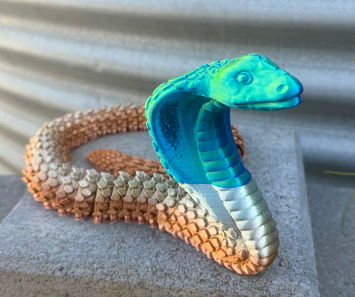 3D cobra snake