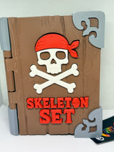 3D Skeleton Book Playset