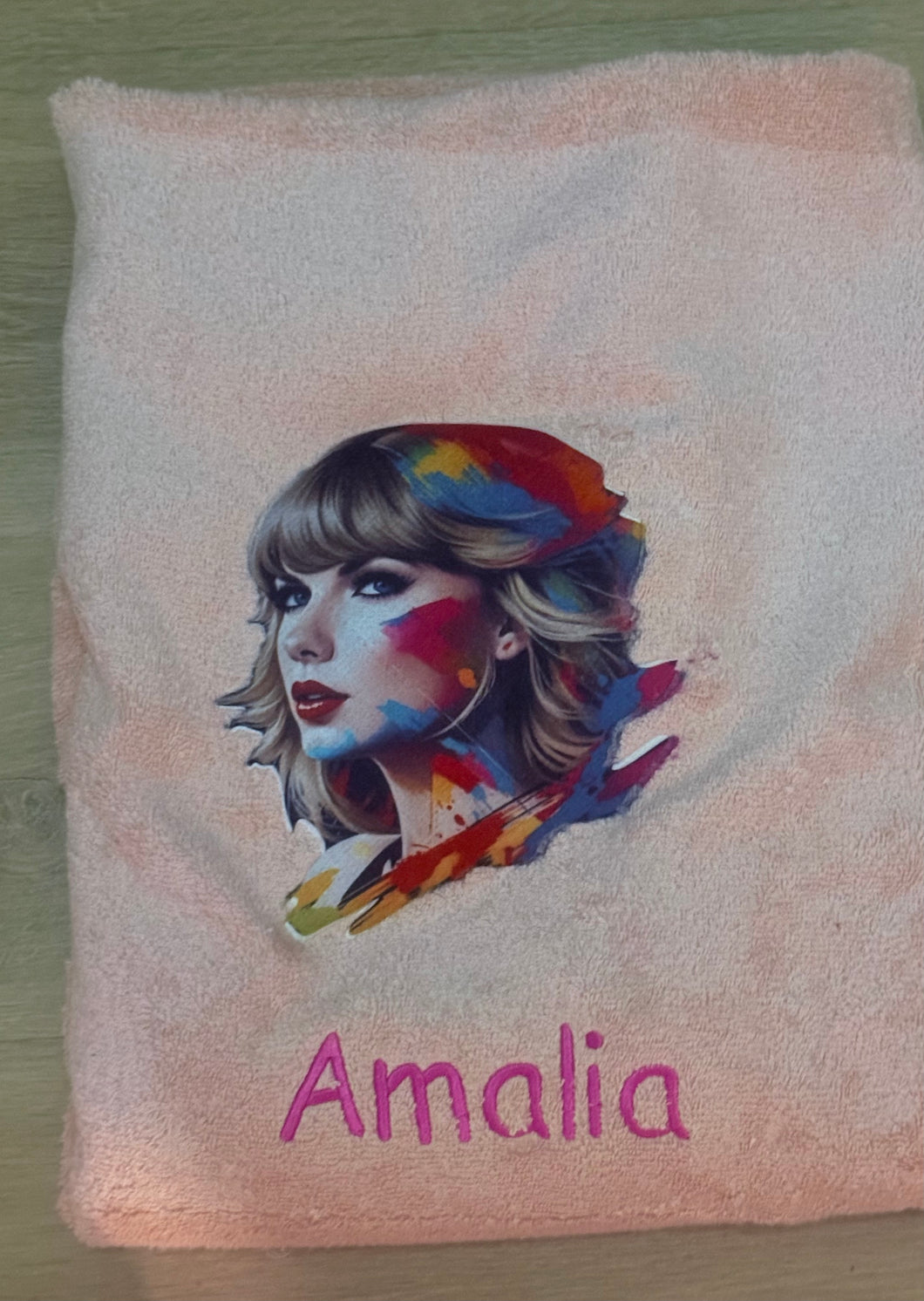 Taylor swift Personalised towel