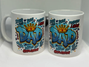 Dad - man of hard working Mug