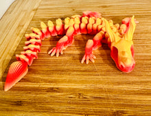 3D orange dragon