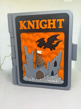 3D Knight book playset