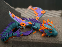 Flower Winged Dragon 3D printed 48cms Long