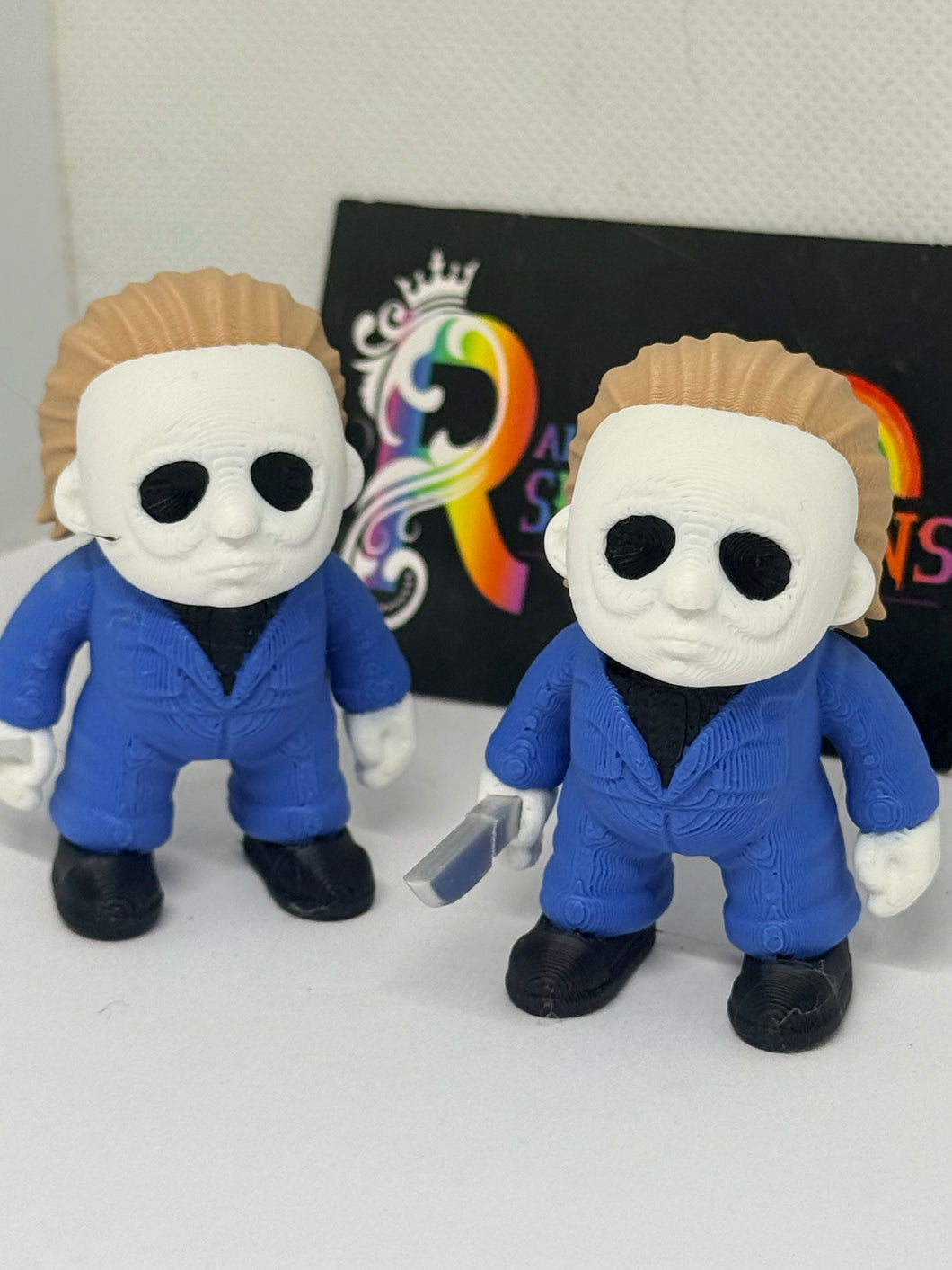 Masked Micheal horror figurine