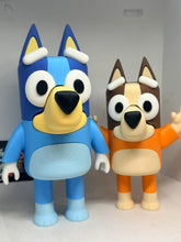 3D chunkable Bluey and Bingo