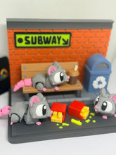 3D Street Rat playset