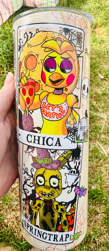 Five nights at freddys 20oz tumbler