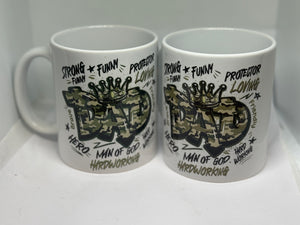 Dad - man of hard working Mug