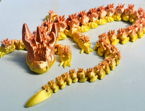 3D Fire dragon