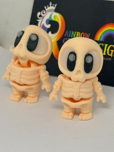 Mini skeleton figurine 3D Printed