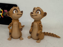 3D cheeky meerkat duo