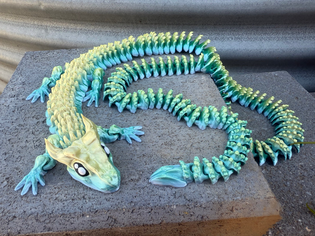 3D lizard dragon