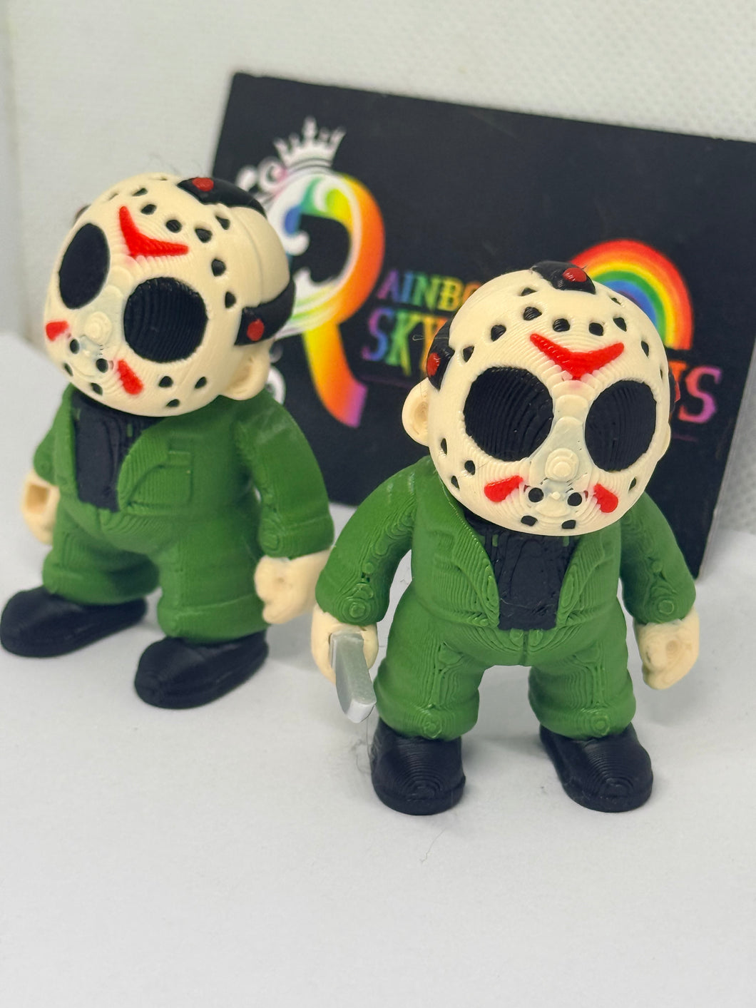 Masked Jason horror figurine