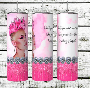 Pink perfect 20oz tumbler