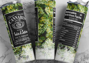 420 100% natural 20oz tumbler