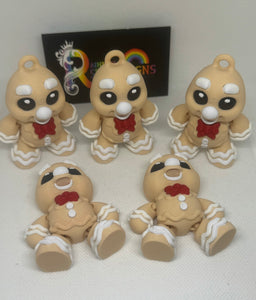 Gingerbread tree ornaments 3D