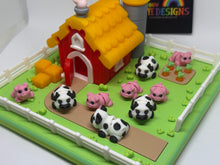 Mini 3D farm set