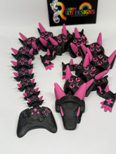 Xbox pink Dragon 3D Printed Articulated Dragon