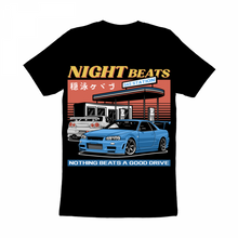 Night Beats Car T-shirt