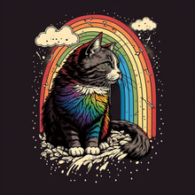 Rainbow Cat T-shirt