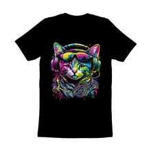 Retrowave Cat T-shirt