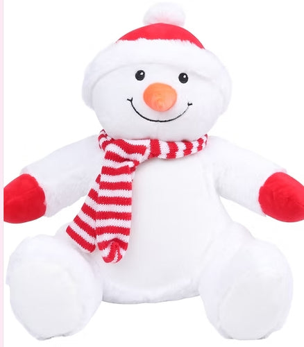 Xmas Snowman Teddy