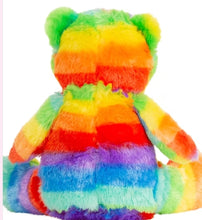 Multi-Colored Rainbow Bear teddy