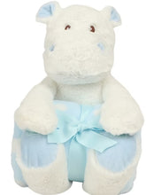 Hippo and Blanket teddy