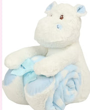 Hippo and Blanket teddy