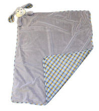 Bunny Grey teddy Blanket