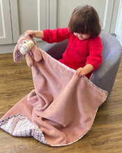 Bunny Pink Teddy Blanket