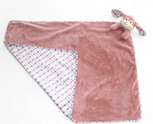Bunny Pink Teddy Blanket