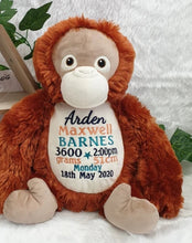 Orangutan Cubby Teddy