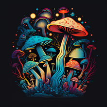 Trippy Mushroom Tshirt