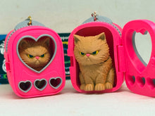 3D Kitty In a Backpack Keychain