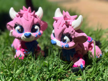 Sweetheart Love Highlander Cow 3D Dragon -Valentines day