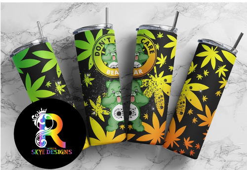 Care bear dont care bear 20oz tumbler