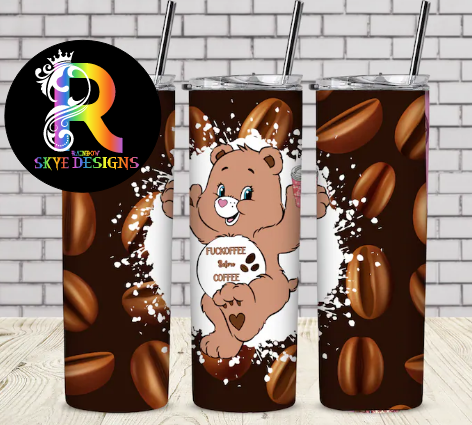 Care bear coffee 20oz tumbler