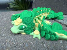 Clover Dragon – Articulated 3D Printed Figurine